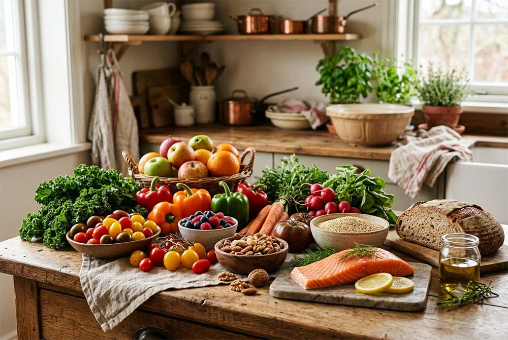 Kitchen-setting