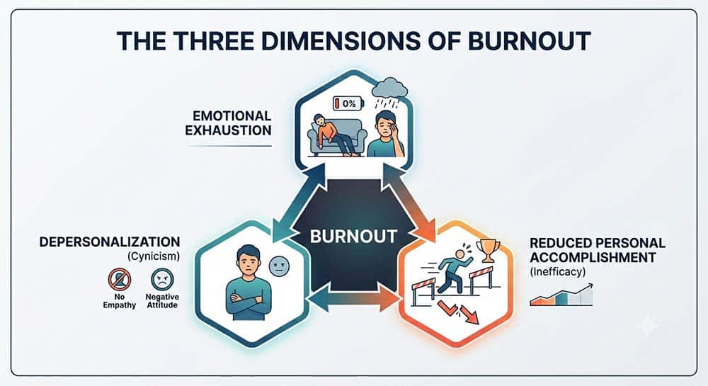  the three dimensions of burnout